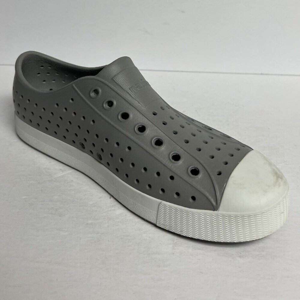 Native Women's Jefferson Slip On Shoes Gray, Size 9 M